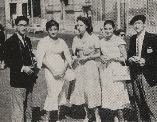 1957年、川名宏美、成瀬正澄ユニバーシアード・パリ大会に出場
