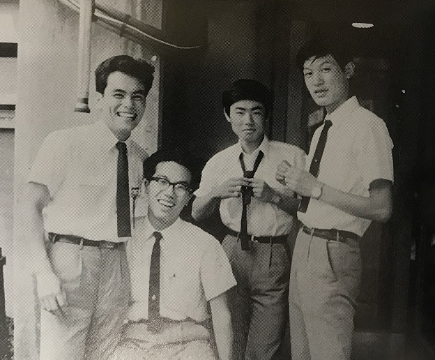 1967年、ユニバーシアード東京大会役員の4年生